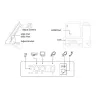 Univois U8S videotelefono IP touch 80 tasti bluetooth