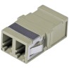 Adattatore a Bussola Keystone LC Duplex Multimodale Beige