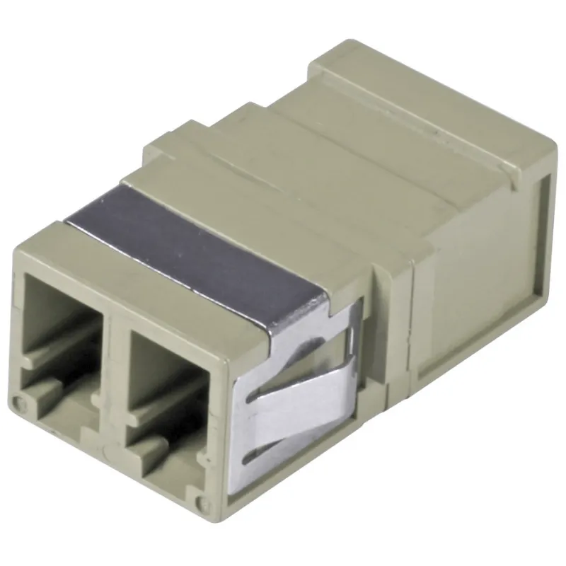 Adattatore a Bussola Keystone LC Duplex Multimodale Beige
