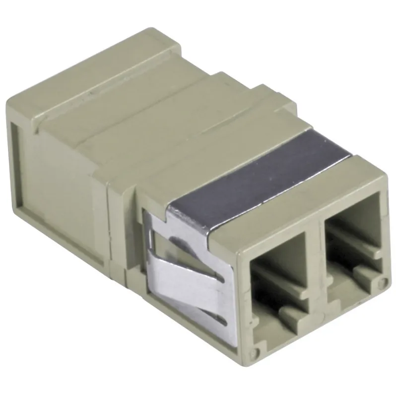 Adattatore a Bussola Keystone LC Duplex Multimodale Beige