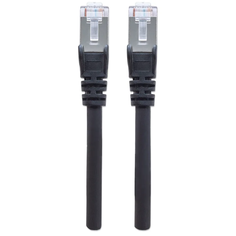 Cavo Patch Cat.7 Plug RJ45 6A S/FTP LSZH 10m Nero