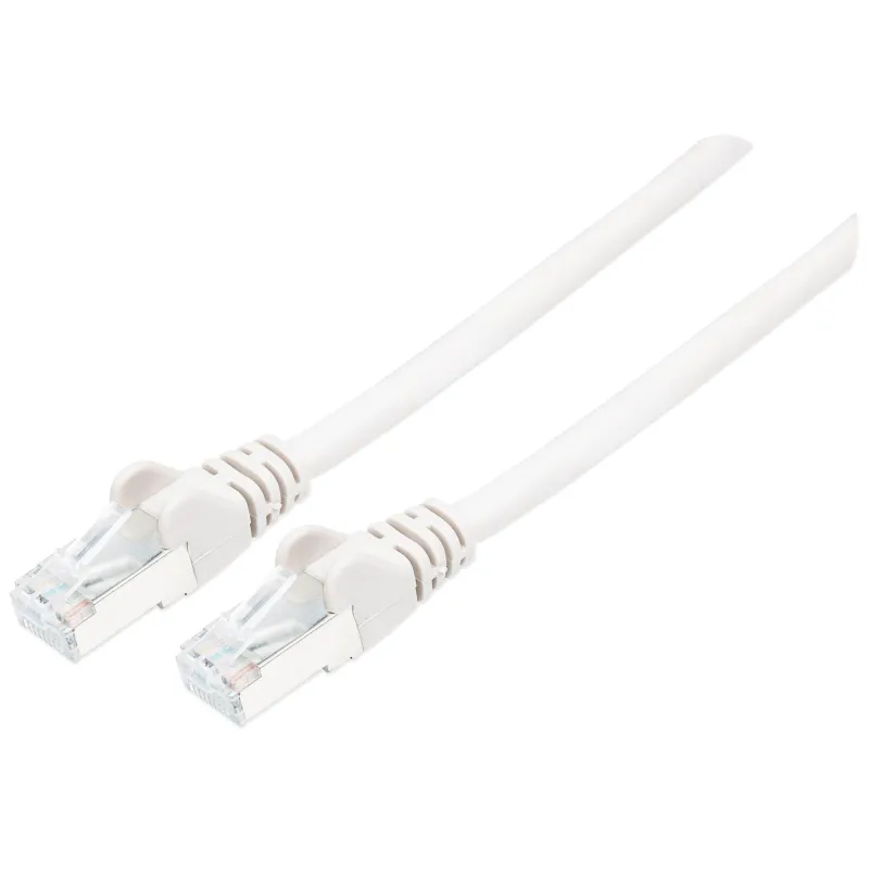 Cavo Patch Cat.7 Plug RJ45 6A S/FTP LSZH 1m Bianco
