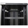 Pannello Cieco Toolless 2 Clip per Armadi Rack 19'' 1U Nero