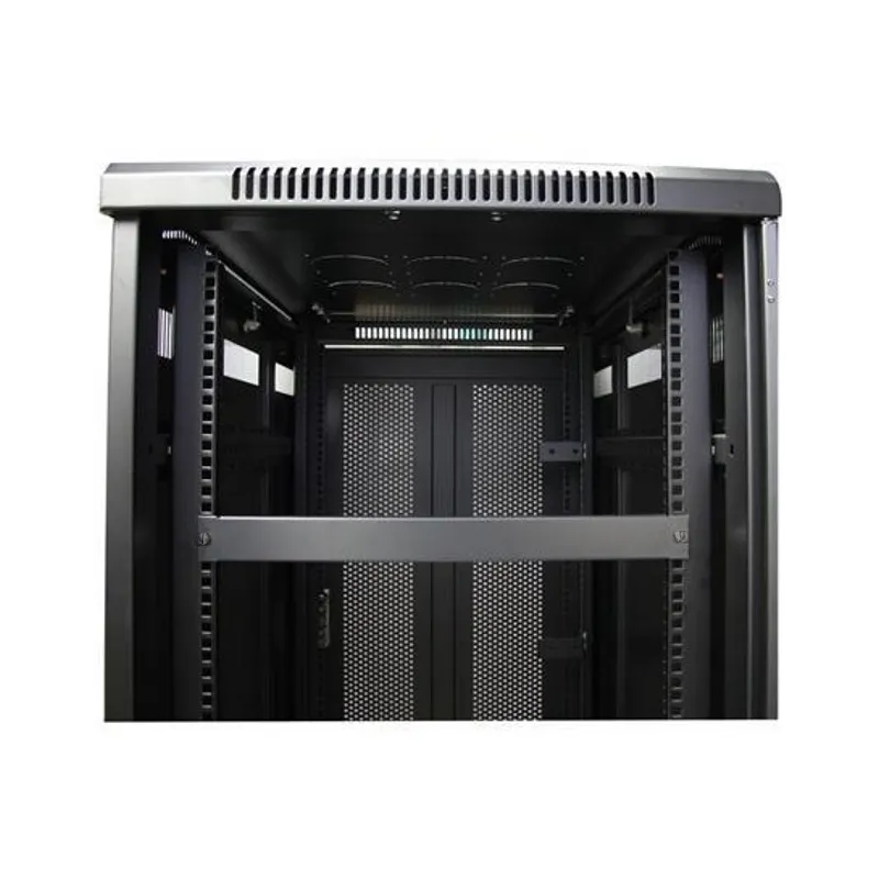 Pannello Cieco Toolless 2 Clip per Armadi Rack 19'' 1U Nero