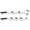 Repeater 1 Porta Gigabit ad Alta Potenza PoE + Extender