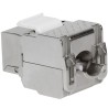 Frutto Keystone RJ45 Cat6A 10Gigabit STP 180&deg; Toolless