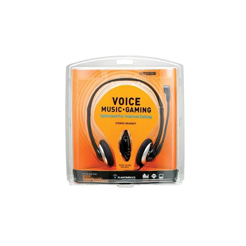 Plantronics Audio 326 Cuffia stereo analogica