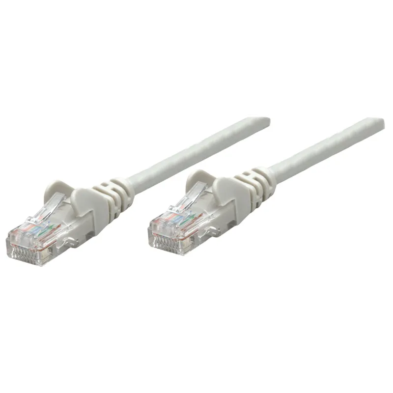 Cavo di Rete Patch in Rame Cat.6 Grigio U/UTP LSZH 1m