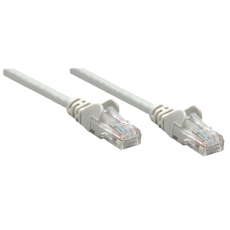 Cavo di Rete Patch in Rame Cat.6 Grigio U/UTP LSZH 3m