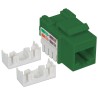 Frutto Keystone RJ45 Cat5e UTP Verde
