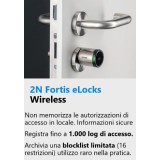2N Fortis cilindro elettronico per controllo accessi