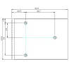Convertitore RJ45 10/100 con modulo SFP Fast ethernet Monomodale
