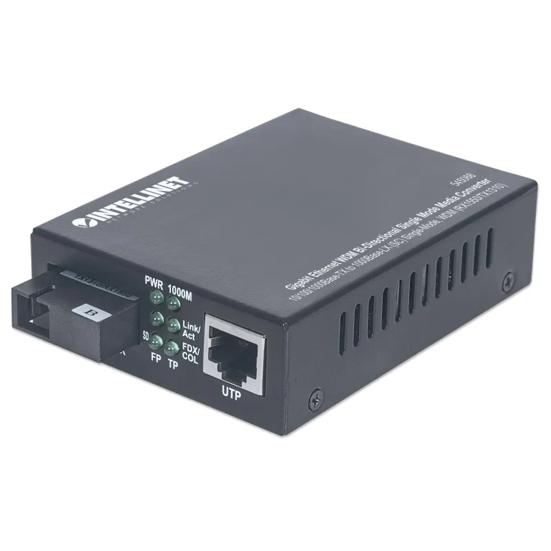  Transceiver Gigabit Ethernet Fibra Ottica WDM RX1310/TX1550