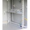 Staffa a L Laterale per Rack 19'' a Muro Prof. 450mm Nero