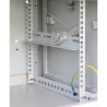 Staffa a L Laterale per Rack 19'' a Muro Prof. 600mm Nero