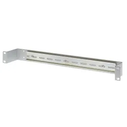 Contenitore Guida DIN 1U per Armadi 19'' Grigio