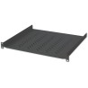 Mensola per Rack 19'' 400 mm 1U Nera 2 punti 