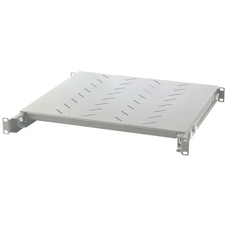 Mensola per Rack 19'' Estraibile da 1H 415mm Grigio