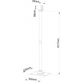 Supporto da Pavimento per Diffusore Sonos Play 1 nero