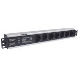Multipresa per Rack 19'' 7 posti Spina Schuko