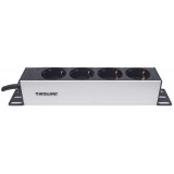 Multipresa Universale 4 posti da Rack 10'' con Spina Tedesca