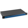 Cassetto Ottico 19'' con 24 bussole SC Duplex Monomodale Nero