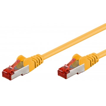 Cavo di rete Patch in rame Cat. 6 Giallo SFTP LSZH 20m