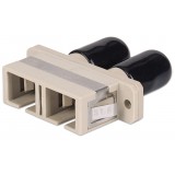 Adattatore Ibrido SC-ST Duplex Multimodale 
