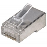 Confezione da 100 Plug Modulari RJ45 Cat.5e
