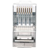Confezione da 100 Plug Modulari RJ45 Cat.5e