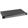 Cassetto Ottico 19'' con 24 bussole SC Duplex Multimodale Nero