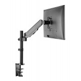 Supporto da Scrivania per Monitor 17-32'' con molla a gas nero 