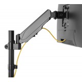 Supporto da Scrivania per Monitor 17-32'' con molla a gas nero 
