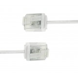 Cavo di rete Patch in Rame Ultra Slim Cat.6 Bianco UTP 1,5 m