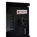 Armadio Rack 19'' a Muro 3U prof. 320 Nero Assemblato