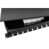 Cassetto Ottico 19'' con 12 bussole LC Duplex Multimodale Nero