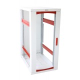 Armadio Server Rack 19'' 600x1000 27 Unita' Bianco serie IdealNET