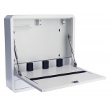 Box di Sicurezza per Notebook e Accessori per LIM Bianco RAL9016