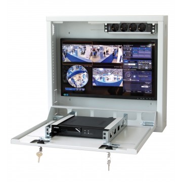 Box di sicurezza per DVR e sistemi di videosorveglianza Bianco con Anti-intrusione