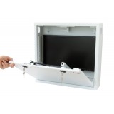 Box di sicurezza per DVR e sistemi di videosorveglianza Bianco con Anti-intrusione 
