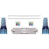 Accoppiatore Inline Toolless Schermato Cat 6A