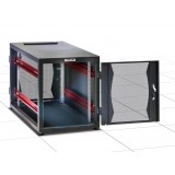 Armadio Server Rack 19'' 600x1000 14 Unità Nero Assemblato
