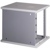Armadio Rack 19'' a muro 13 unità sezione unica prof. 500mm Nero
