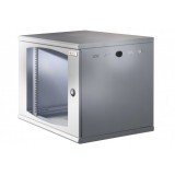 Armadio Rack 19'' a muro 13 unità sezione unica prof. 500mm Nero