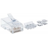 Confezione da 80 Plug Modulari Cat.6A RJ45 UTP