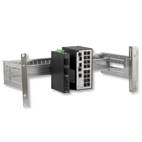 Supporto Guida DIN 4U per Armadi Rack 19'' Grigio