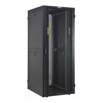 Armadio NetRack 19'' 600x1000 42 Unit&agrave; Ventilato Nero da Assemblare