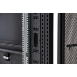 Armadio NetRack 19'' 600x1000 42 Unità Ventilato Nero da Assemblare