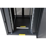 Armadio NetRack 19'' 600x1000 42 Unità Ventilato Nero da Assemblare