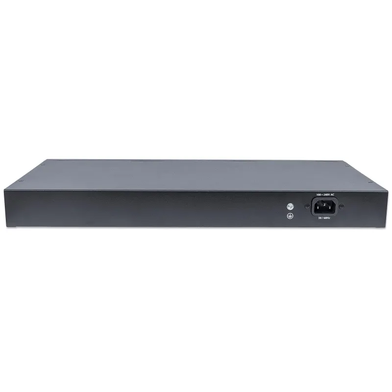 Switch 16 Porte Gigabit Ethernet PoE+ Web Managed con 2 Porte SFP